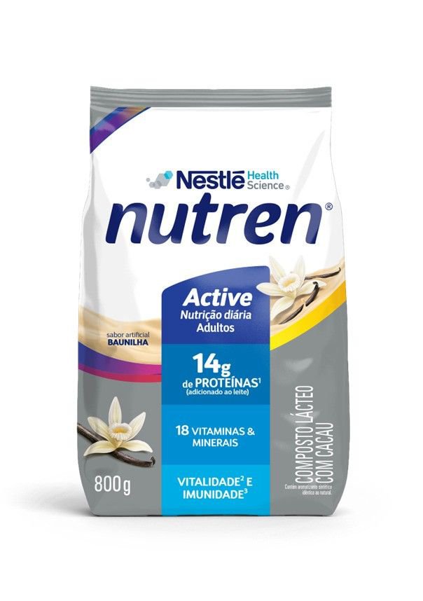 Complemento Alimentar Nutren Active Baunilha - 700g