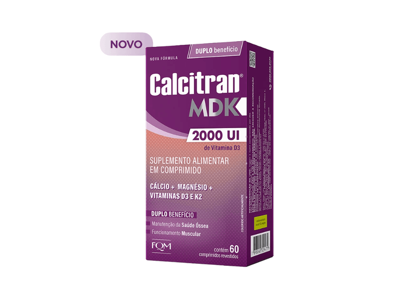 Calcitran MDK 2000UI 60 Comprimidos
