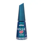 Esmalte Risqué Efeitos Eu Mereço Esse Glow Metálico Glitter 8ml Kitkat