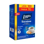 Kit Adoçante em Pó Linea Sucralose 100 Sachês 5g Cada