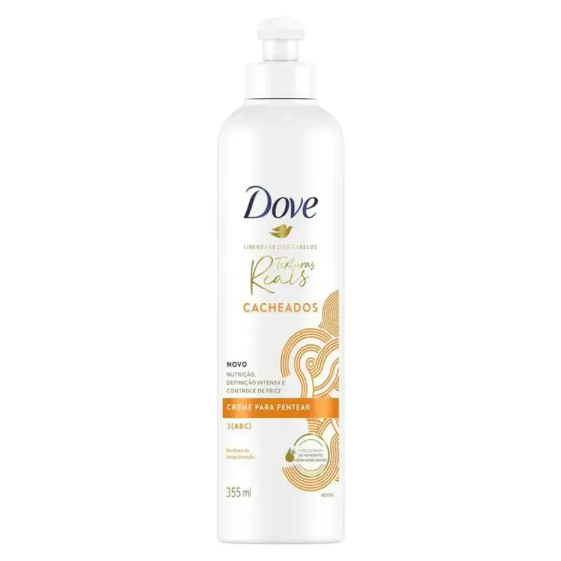 Creme para Pentear Dove Texturas Reais Cacheados Babosa 355ml