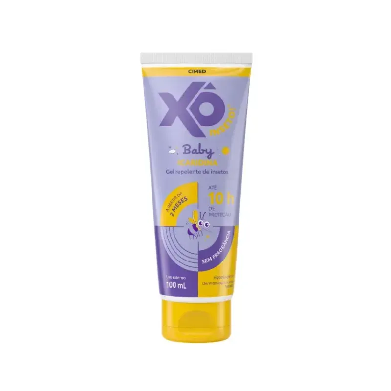Repelente Infantil Xô Inseto Baby Icaridina 20% Gel 100ml Cimed