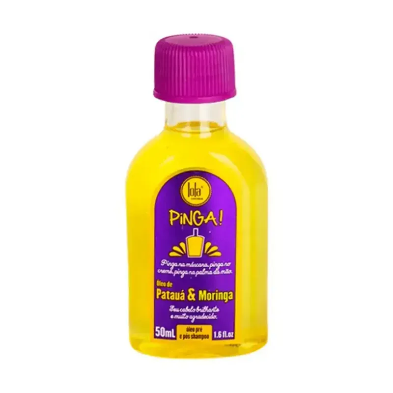 Óleo Capilar Lola Pinga Patauá e Moringa Hidratante 50ml