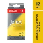 Preservativo Jontex Sensação Pele com Pele - 12 Unidades