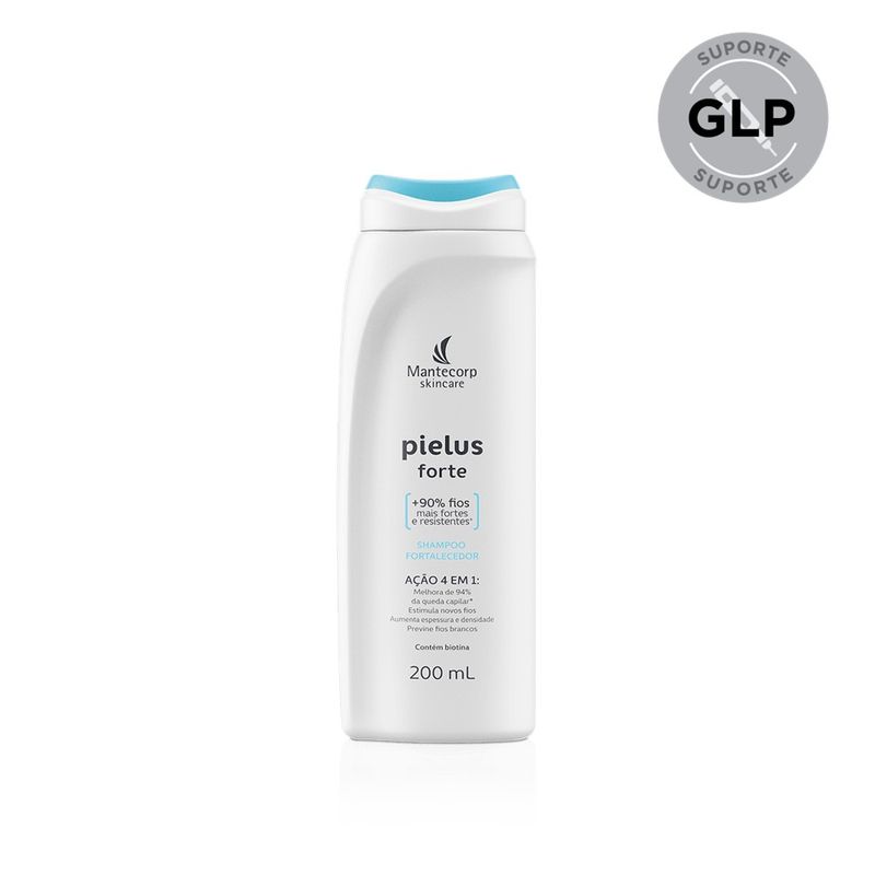 Shampoo Fortalecedor Mantecorp Skincare Pielus Forte - 200ml