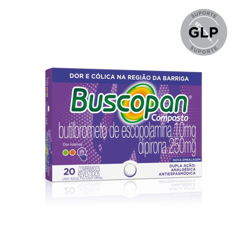Buscopan Composto Analgésico - 20 Comprimidos Revestidos