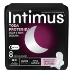 Absorvente Externo Intimus Noturno Suave com Abas - 8 unidades