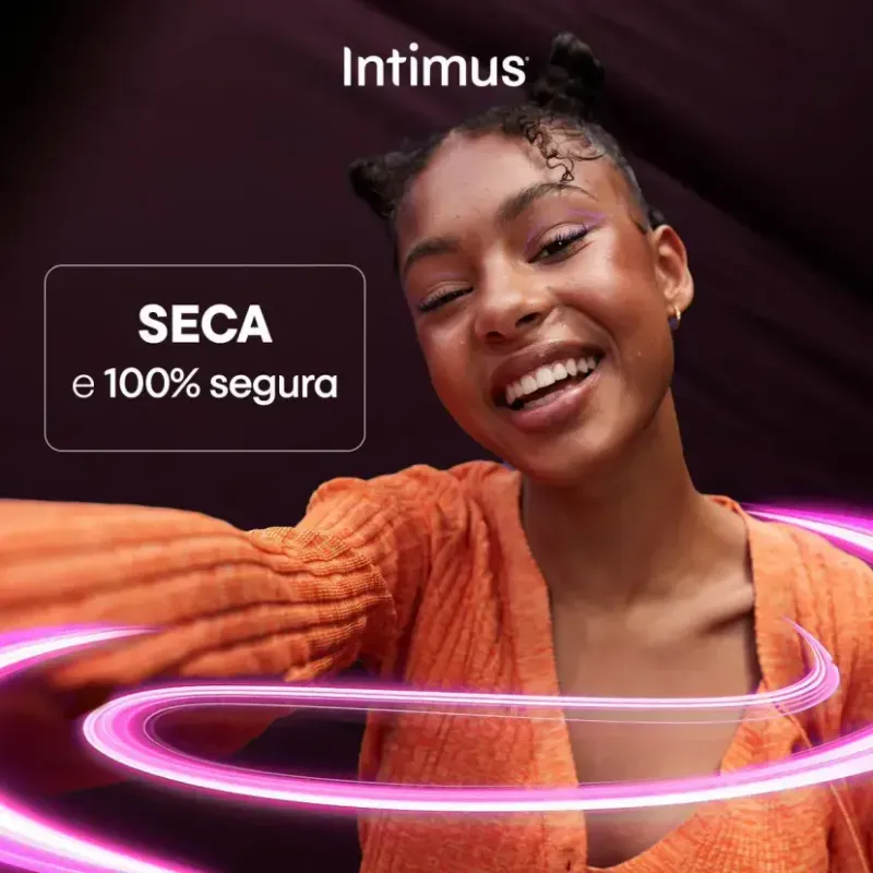 Absorvente Externo Intimus Noturno Suave com Abas - 8 unidades