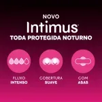 Absorvente Externo Intimus Noturno Suave com Abas - 8 unidades