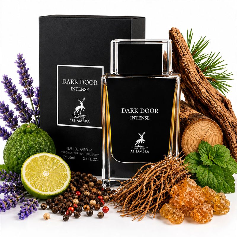 Maison Alhambra Dark Door Intense Eau de Parfum - Perfume Masculino 100ml