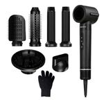 Mox Pro Hair Style MO-PH71 7 em 1 Preto - Secador Modelador 220V