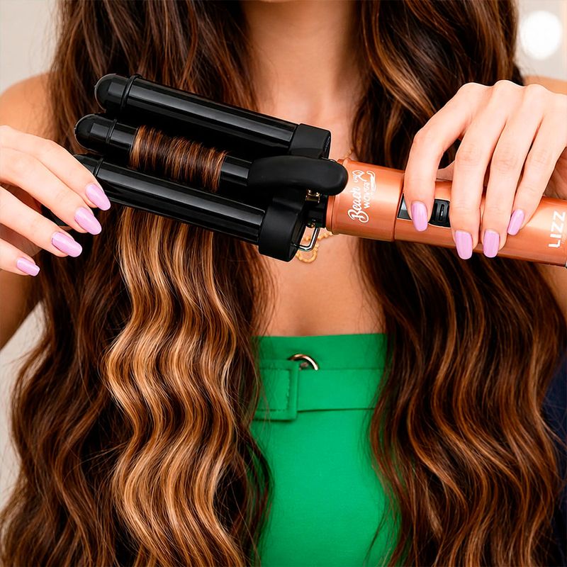 Lizz Professional Beach Waves Triondas - Modelador de Cachos Bivolt