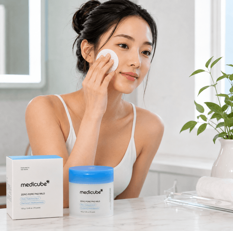 Medicube Zero Pore Pad Mild - Pads Tonificantes 155g