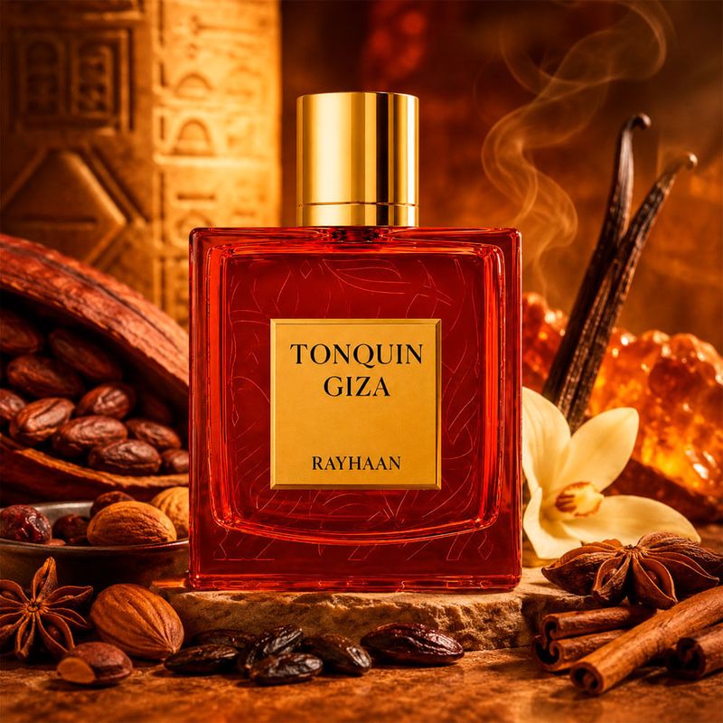 Rayhaan Tonquin Giza Eau de Parfum - Perfume Unissex 100ml
