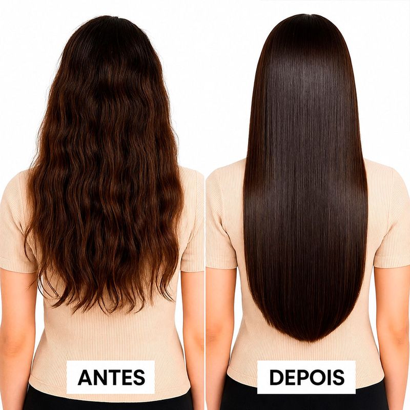 Lizz Professional Neo Titanium Cinza 230°C/450°F - Chapinha de Cabelo Bivolt