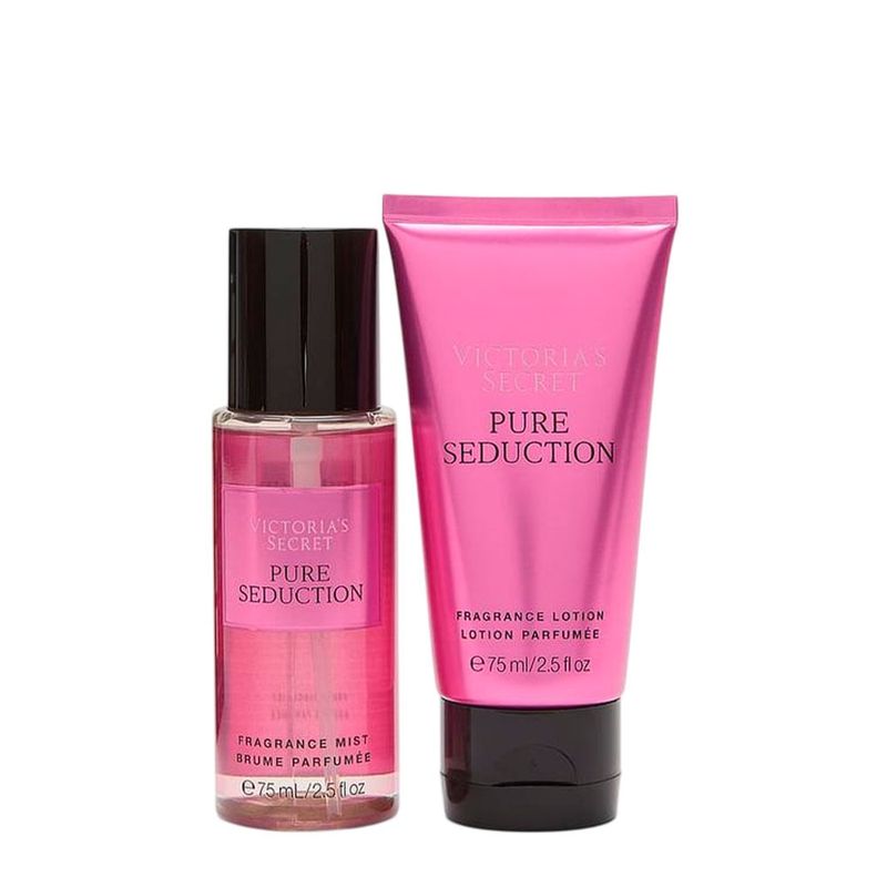 Kit Victoria's Secret Pure Seduction - Body Splash 75ml + Body Lotion 75ml