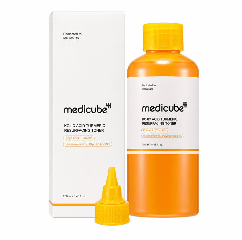 Medicube Kojic Acid Turmeric Resurfacing Toner - Tônico Facial 250ml