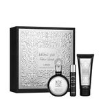 Kit Lattafa Fakhar Black Masculino - Eau de Parfum 100ml + 12ml + Shower Gel 100ml