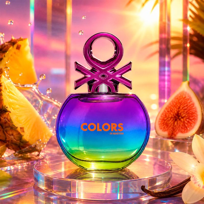 Benetton Unlimited Colors Eau de Toilette - Perfume Feminino 80ml