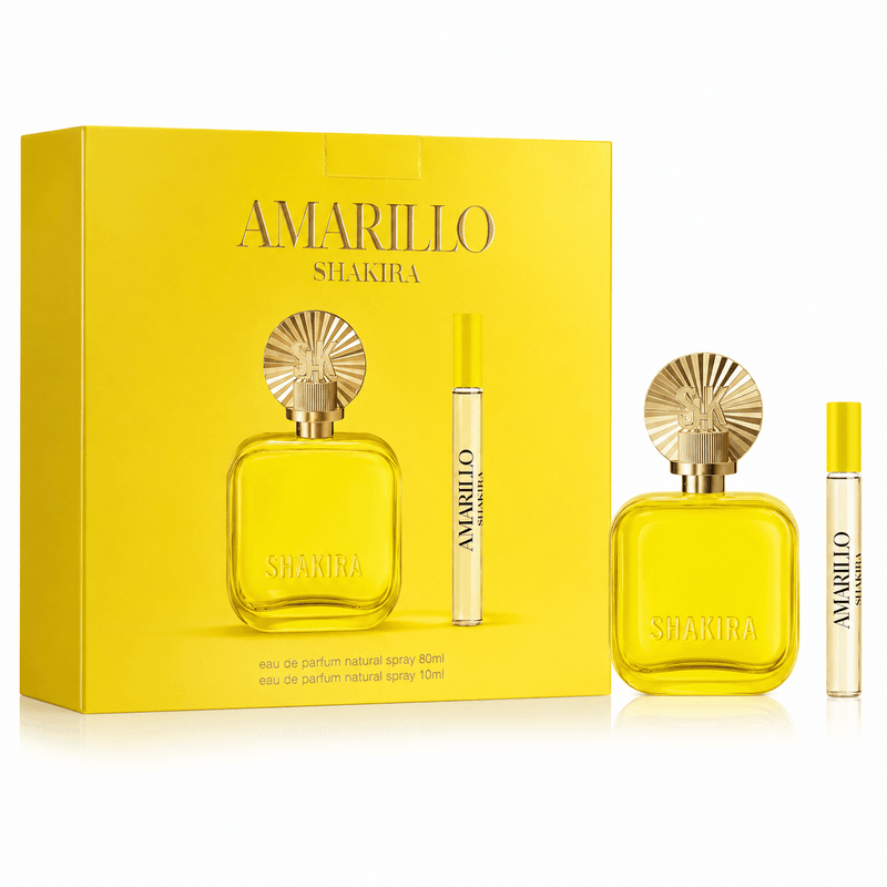 Kit Shakira Amarillo Feminino - Eau de Parfum 80ml + Eau de Parfum 10ml