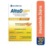 Suplemento Vitamina D3 Alta D 2000UI 30 Cápsulas