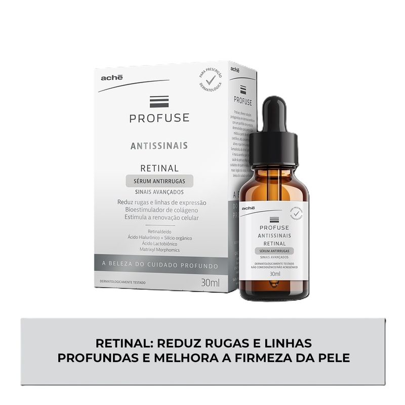 Antissinais Antirrugas Sérum Profuse Retinal - 30ml