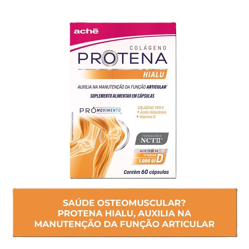 Suplemento Alimentar Protena Plus 40mg - 60 cápsulas