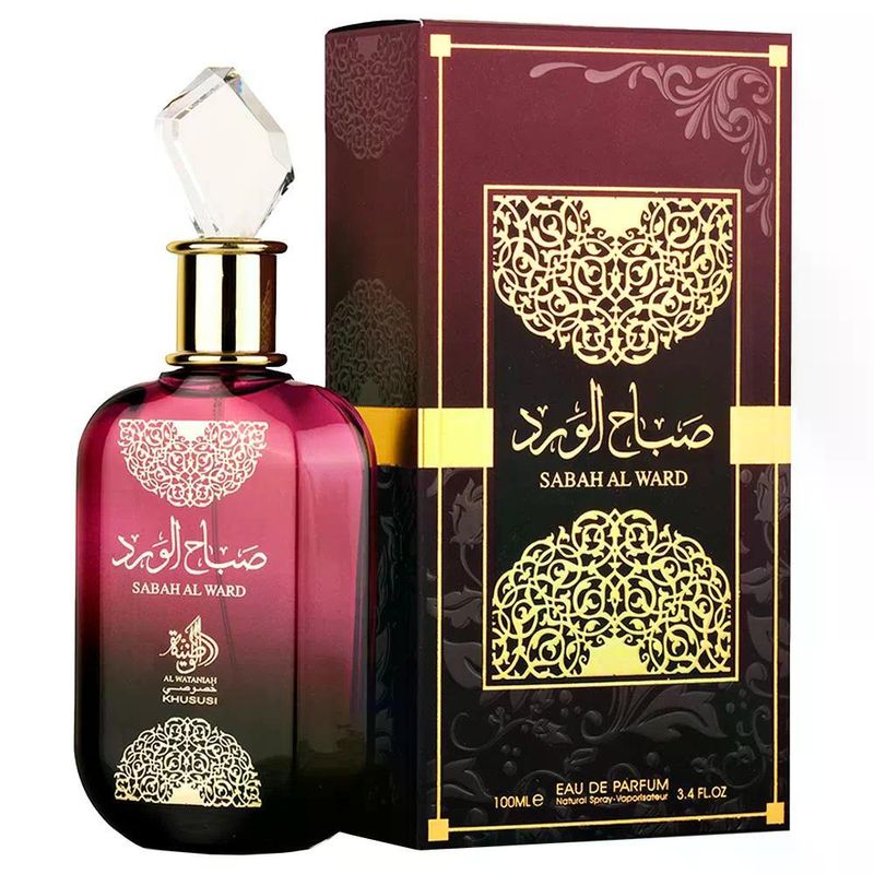 Perfume Sabah Al Ward Eau De Parfum Feminino Al Wataniah 100ml