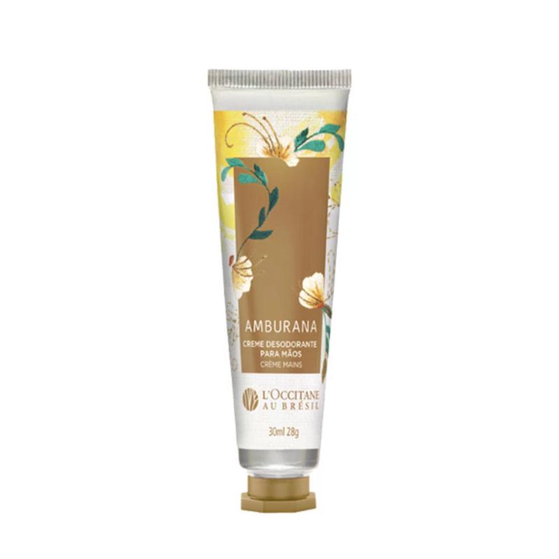 Creme Desodorante de Mãos Amburana L'Occitane Au Brésil 30ml