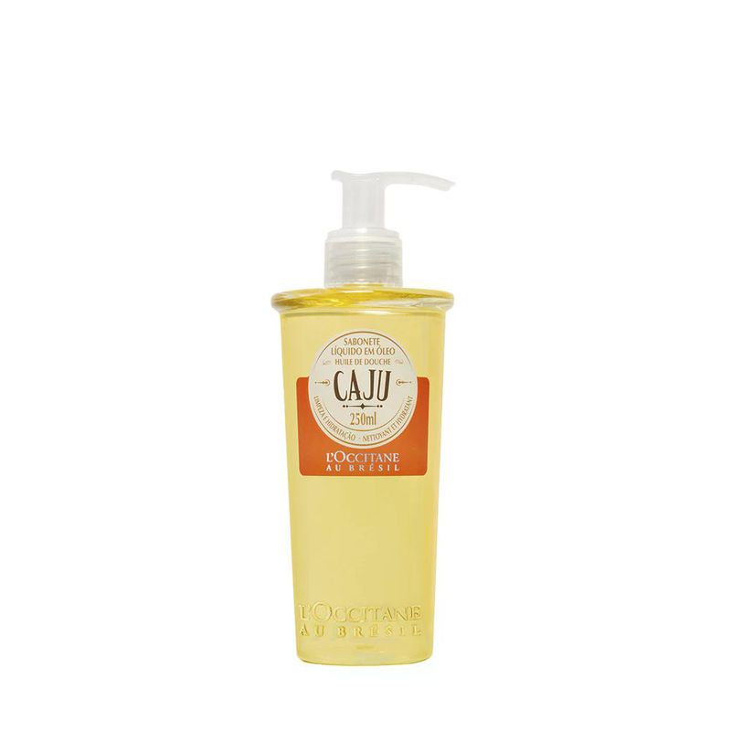 Sabonete Líquido em Óleo Caju L'Occitane Au Brésil 250ml