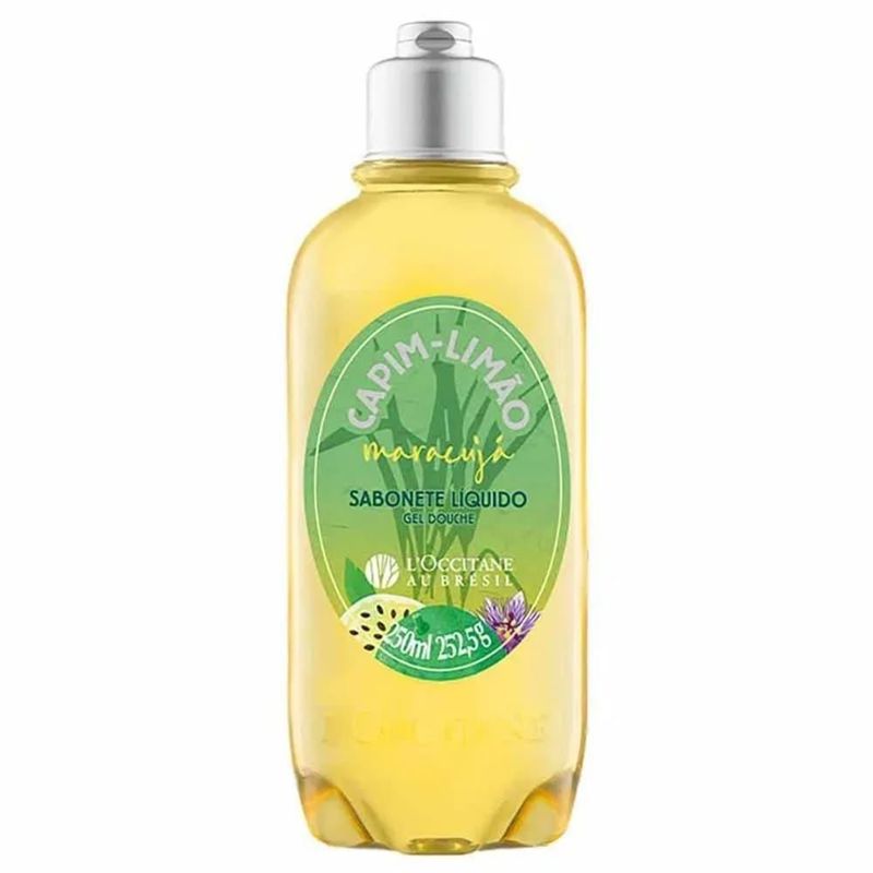 Sabonete Líquido Capim-Limão Maracuja L'Occitane au Brésil 250ml