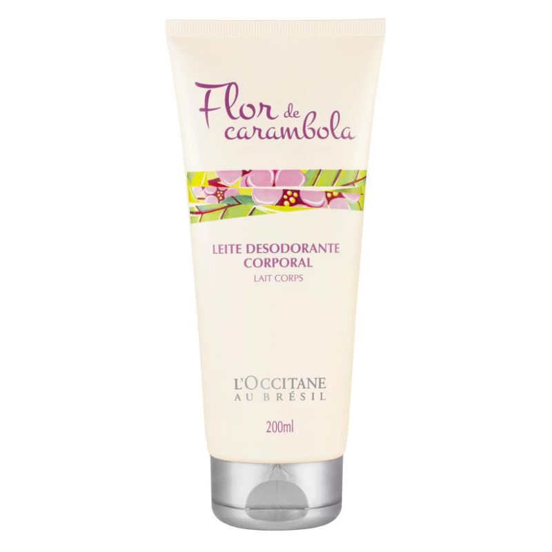 Leite Desodorante Corporal Flor de Carambola L'Occitane Au Brésil 200ml