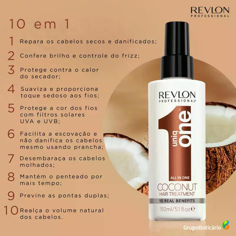 Leave-in Uniq One Coconut Hair Treatment Revlon 150ml