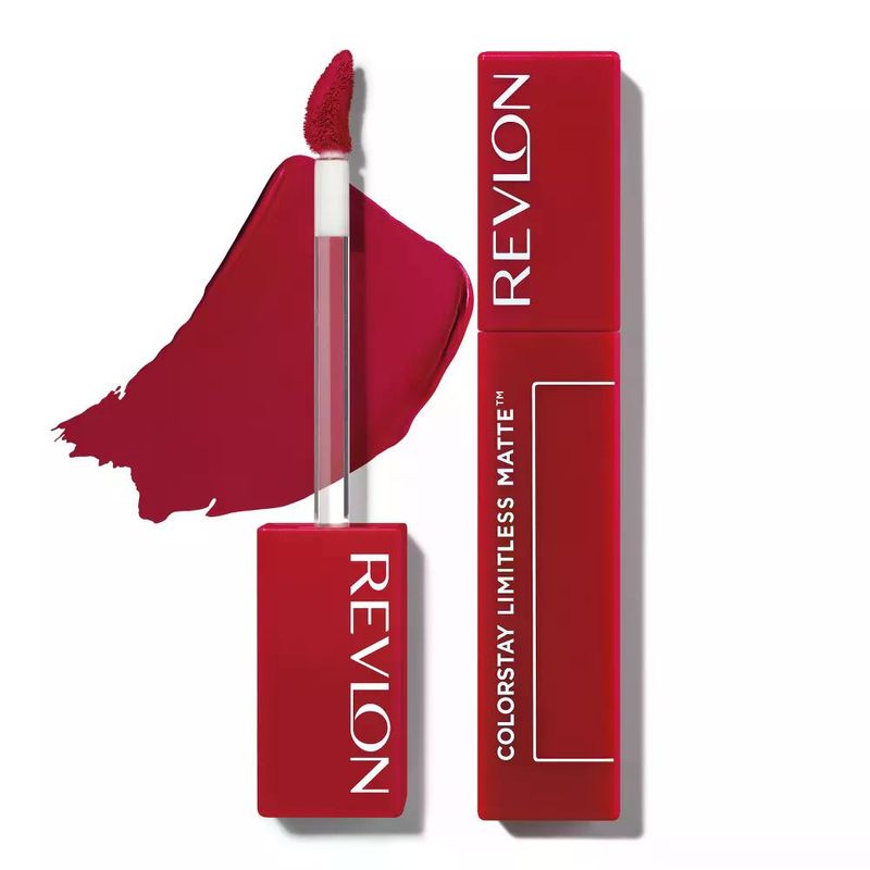 Batom Liquido Matte ColorStay Limitless Revlon Fire Off 011