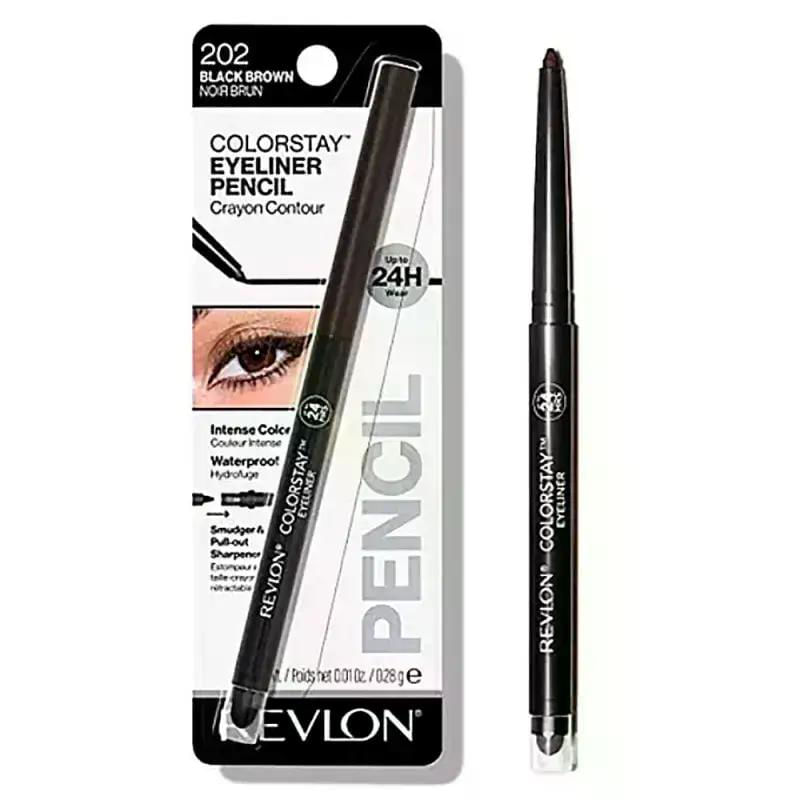 Lápis De Olho Colorstay Black Brown 202 Revlon 0,28G