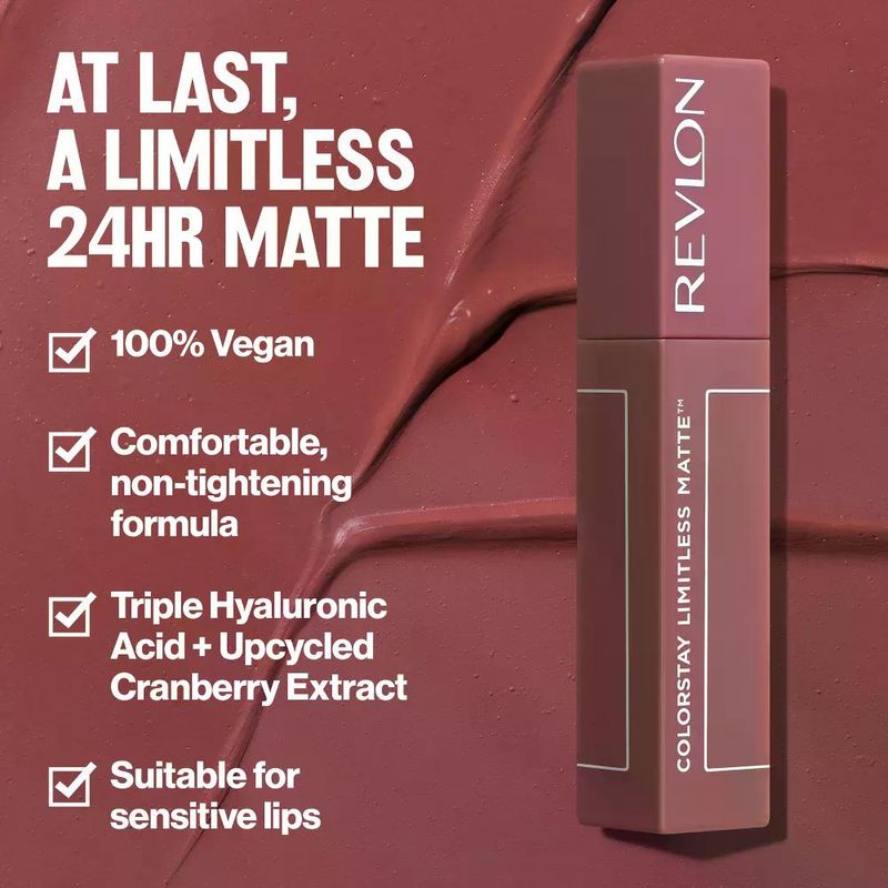 Batom Liquido Matte ColorStay Limitless Revlon Upper Hand 003