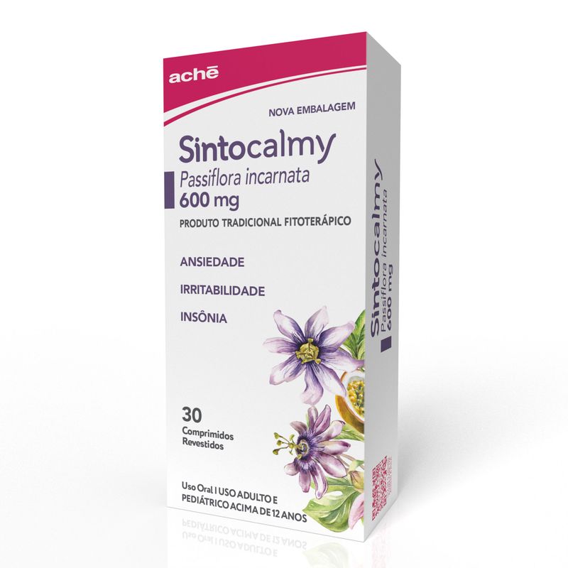 Sintocalmy 600mg 30 Comprimidos Revestidos