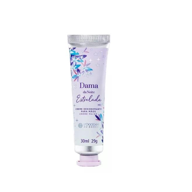 Creme Desodorante de Mãos Dama da Noite Estrelada L'Occitane Au Brésil 30ml