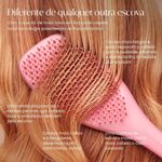 Tangle Teezer The Complete Carebrush Straight To Wavy Satin Rose - Escova de Cabelo