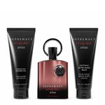 Kit Afnan Supremacy Not Only Intense Masculino - Extrait de Parfum 100ml + Pós-Barba 150ml + Gel de Banho 150ml
