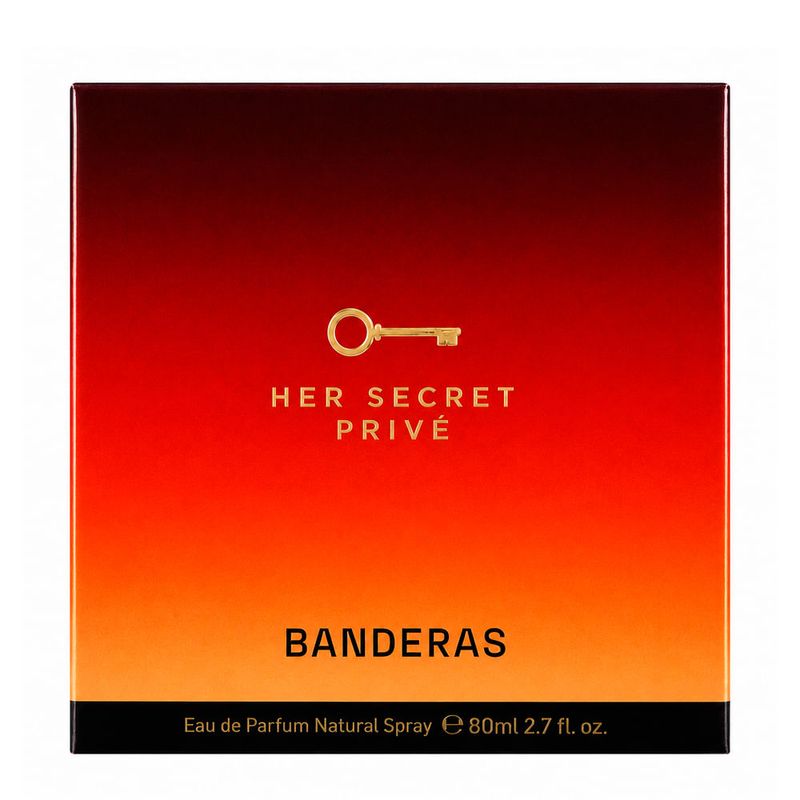 Banderas Her Secret Privé Eau de Parfum - Perfume Feminino 80ml