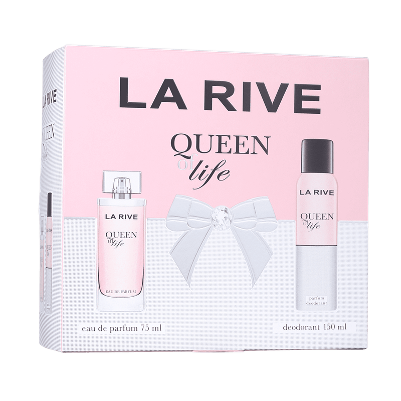 Kit La Rive Queen Of Life - Eau De Parfum 75ml + Desodorante 150ml