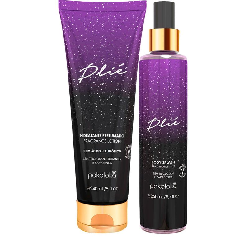 Kit Pokoloka Plié Feminino - Bs 250ml + Hc 240ml
