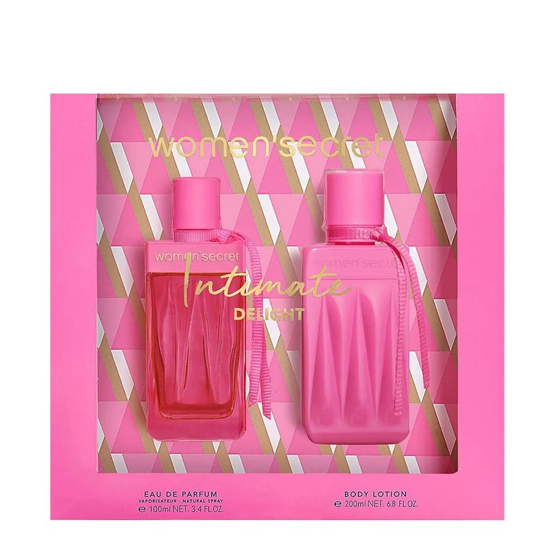 Kit Women Secret Intimate Delight Feminino - EDP 100ml + BL 200ml