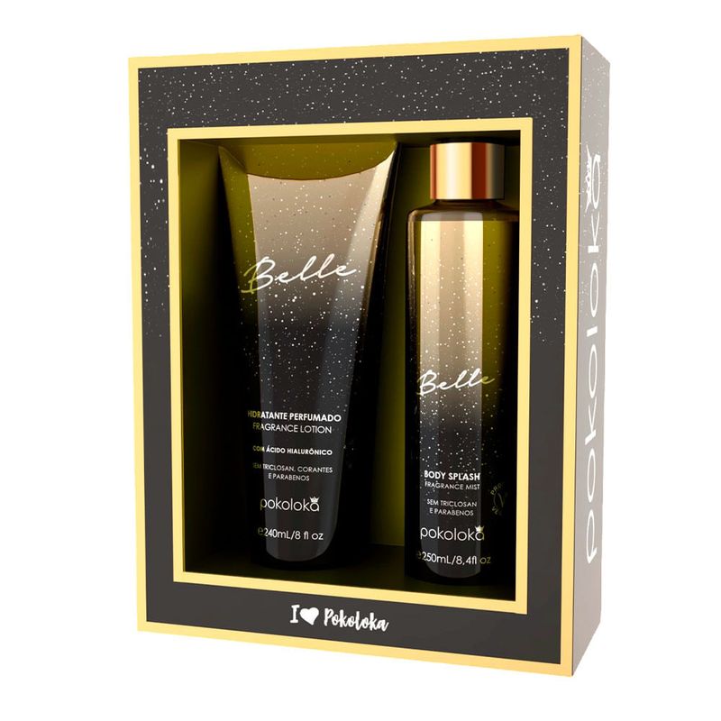 Kit Pokoloka Belle Feminino - Bs 250ml + Hc 240ml