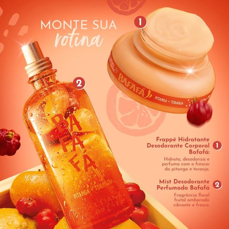Mist Desodorante Perfumado Bafafá L'Occitane Au Brésil 150ml