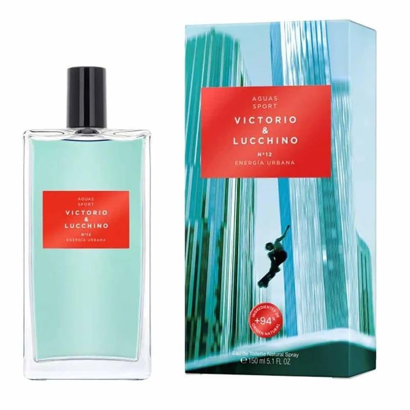 Perfume Energía Urbana Nº 12 Eau de Toilette Masculino Victorio & Lucchino 150ml