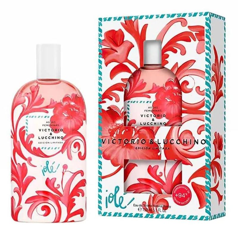 Perfume Aguas Femeninas ¡Olé! Eau de Toilette Victorio & Lucchino 150ml