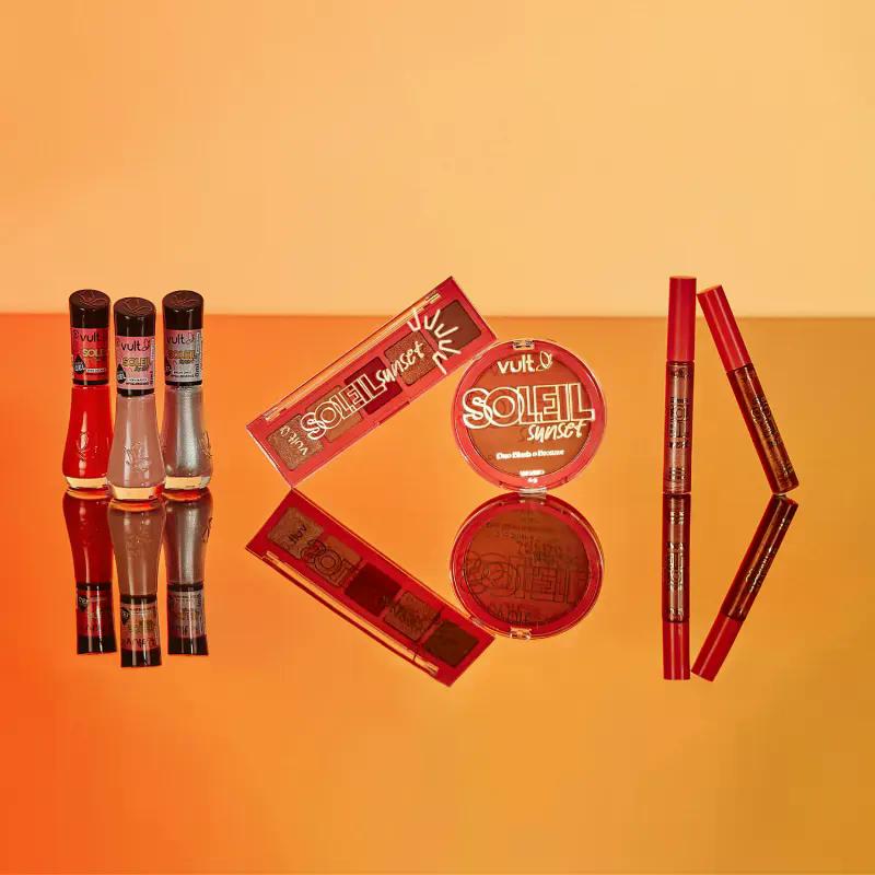 Gloss Labial Praiana Soleil Sunset Vult 5,2ml