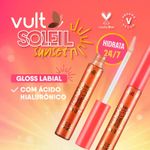 Gloss Labial Praiana Soleil Sunset Vult 5,2ml